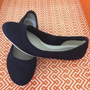 NIB Cole Haan Zero Grand Ballet flat Navy sz 8